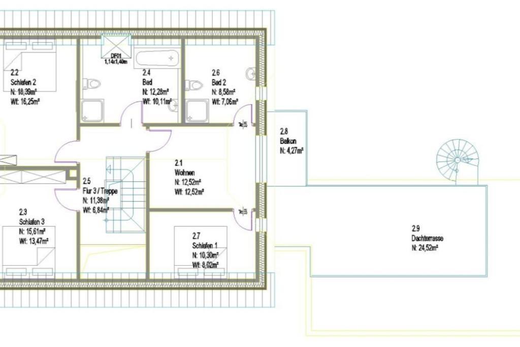 Fh Magnolia Fuer 12 Pers. Mit Terrasse + Dachterasse Villa Born Ngoại thất bức ảnh